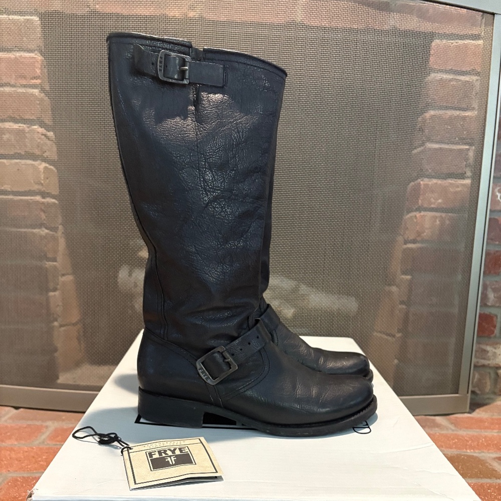 FRYE Women's Veronica Slouch Boot Size 10 Black